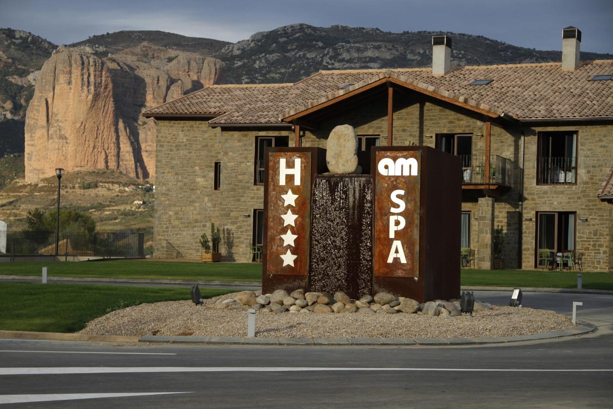 Hotel Spa Aguas De Los Mallos Murillo de Gállego 외부 사진